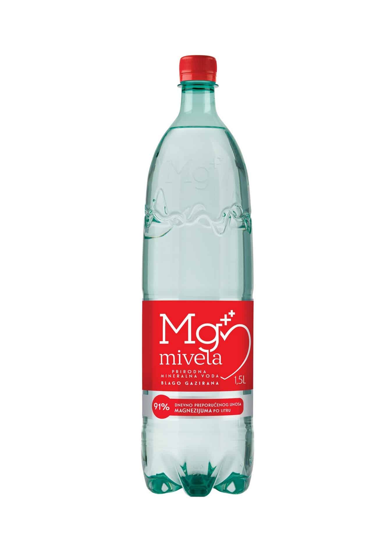 Mg Mivela blago gazirana mineralna voda 1,5l