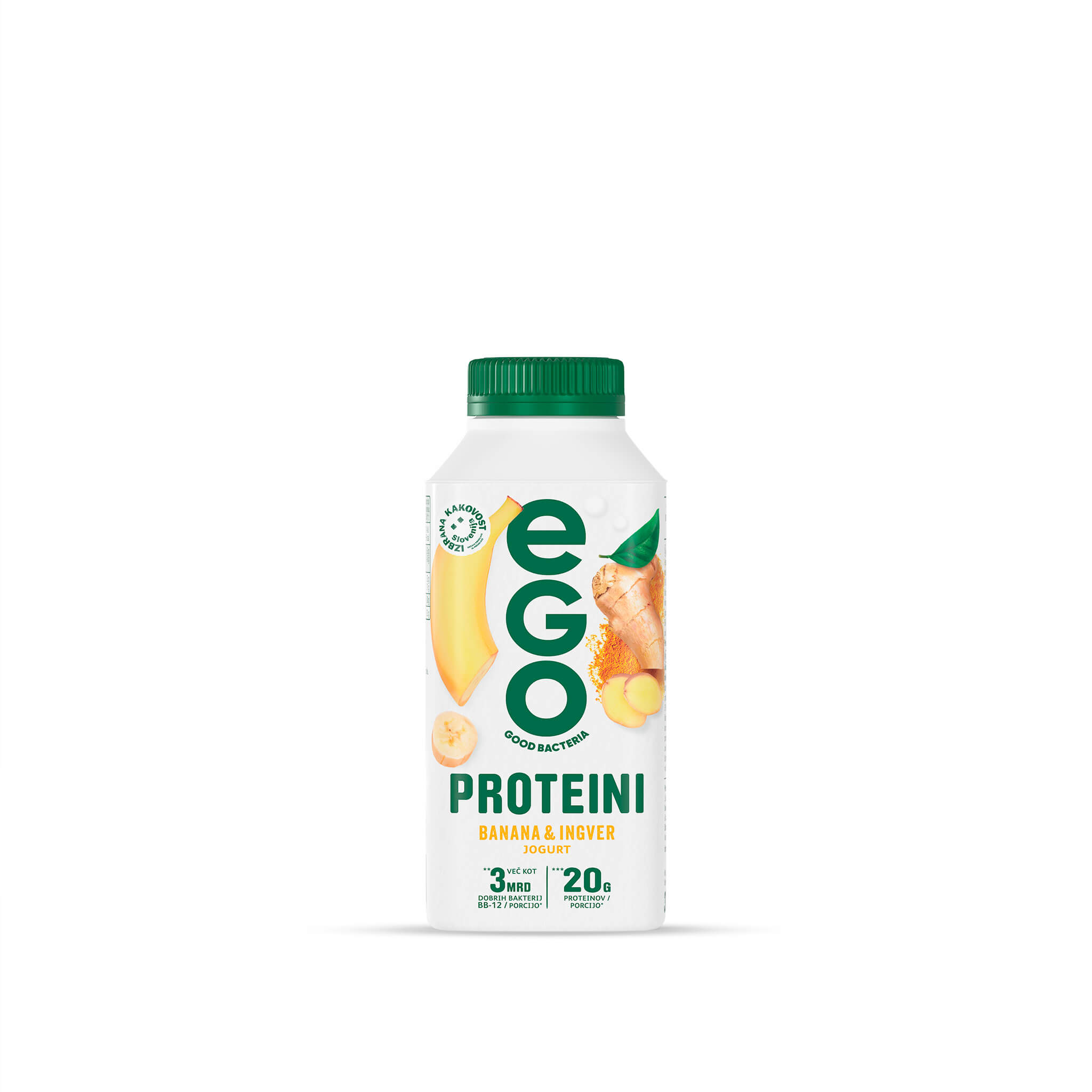 EGO protein jogurt banana/đumbir 330g