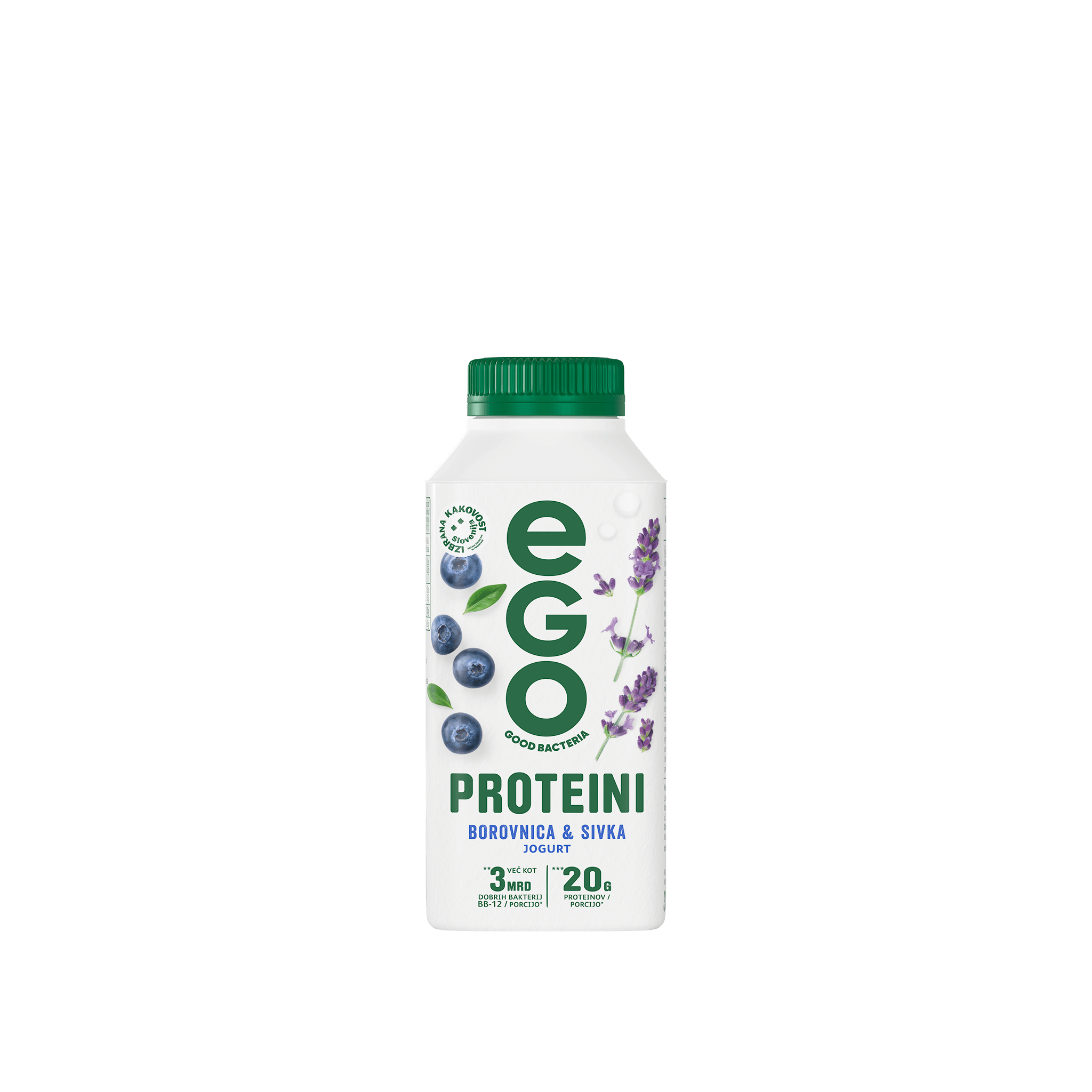 EGO protein jogurt borovnica/lavanda 330g