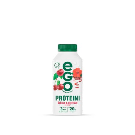 EGO protein jogurt višnja/hibiskus 330g