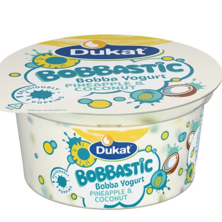 Dukat BOBBASTIC jogurt ananas/kokos ,150 g